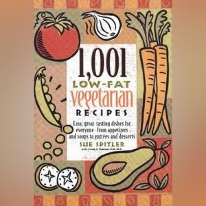 2/$20 🔥 1,001 Low-Fat Vegetarian Recipes book